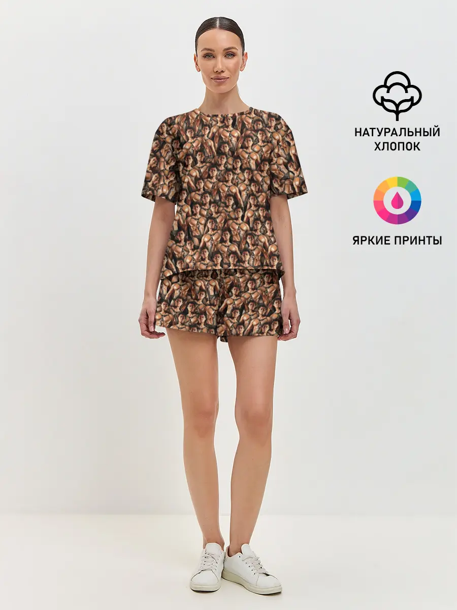 Женская пижама с шортами / Gachimuchi | Van Darkholme