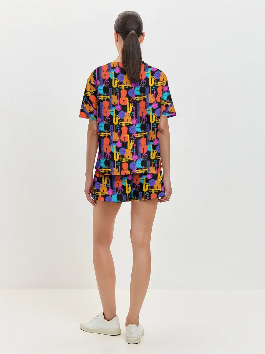 Женская пижама с шортами / Джаз