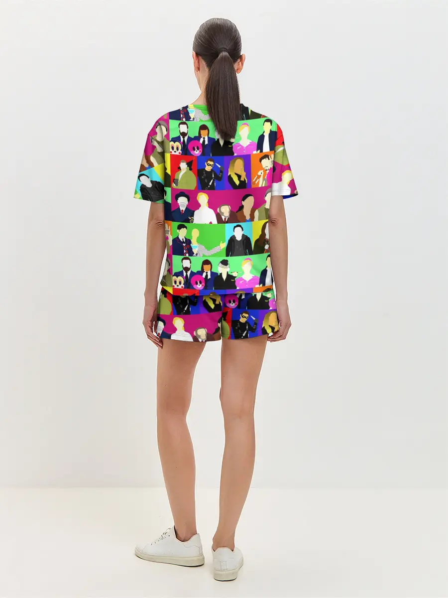 Женская пижама с шортами / АКАДЕМИЯ АМБРЕЛЛА