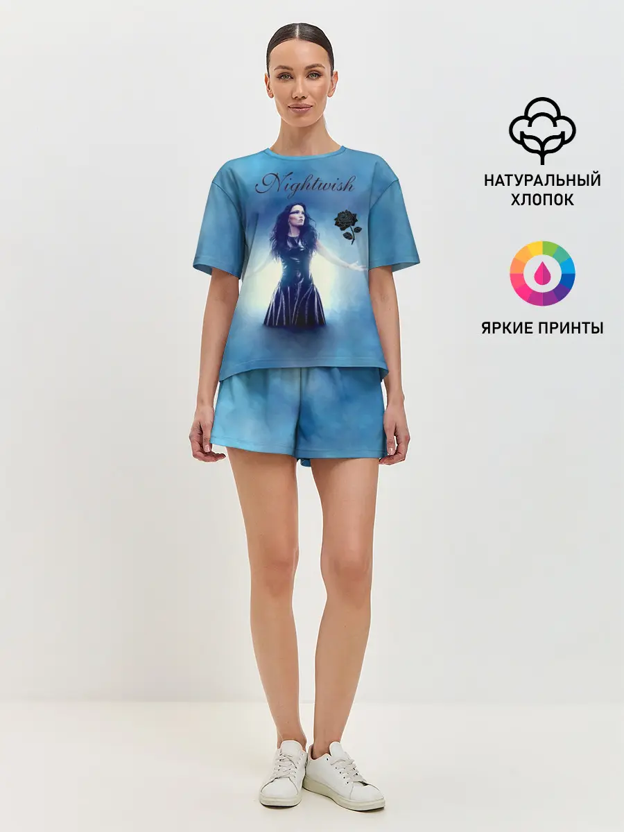 Женская пижама с шортами / Nightwish