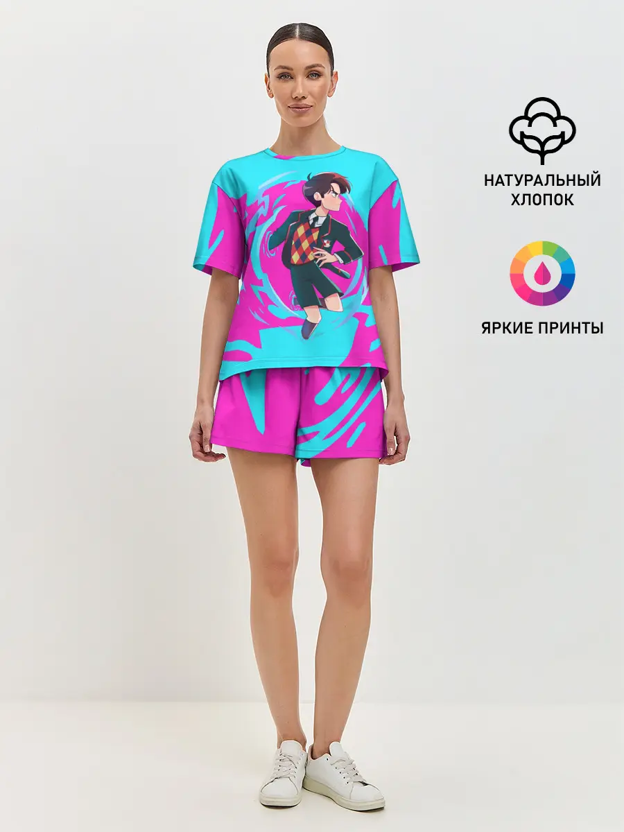 Женская пижама с шортами / Путешественник во времени