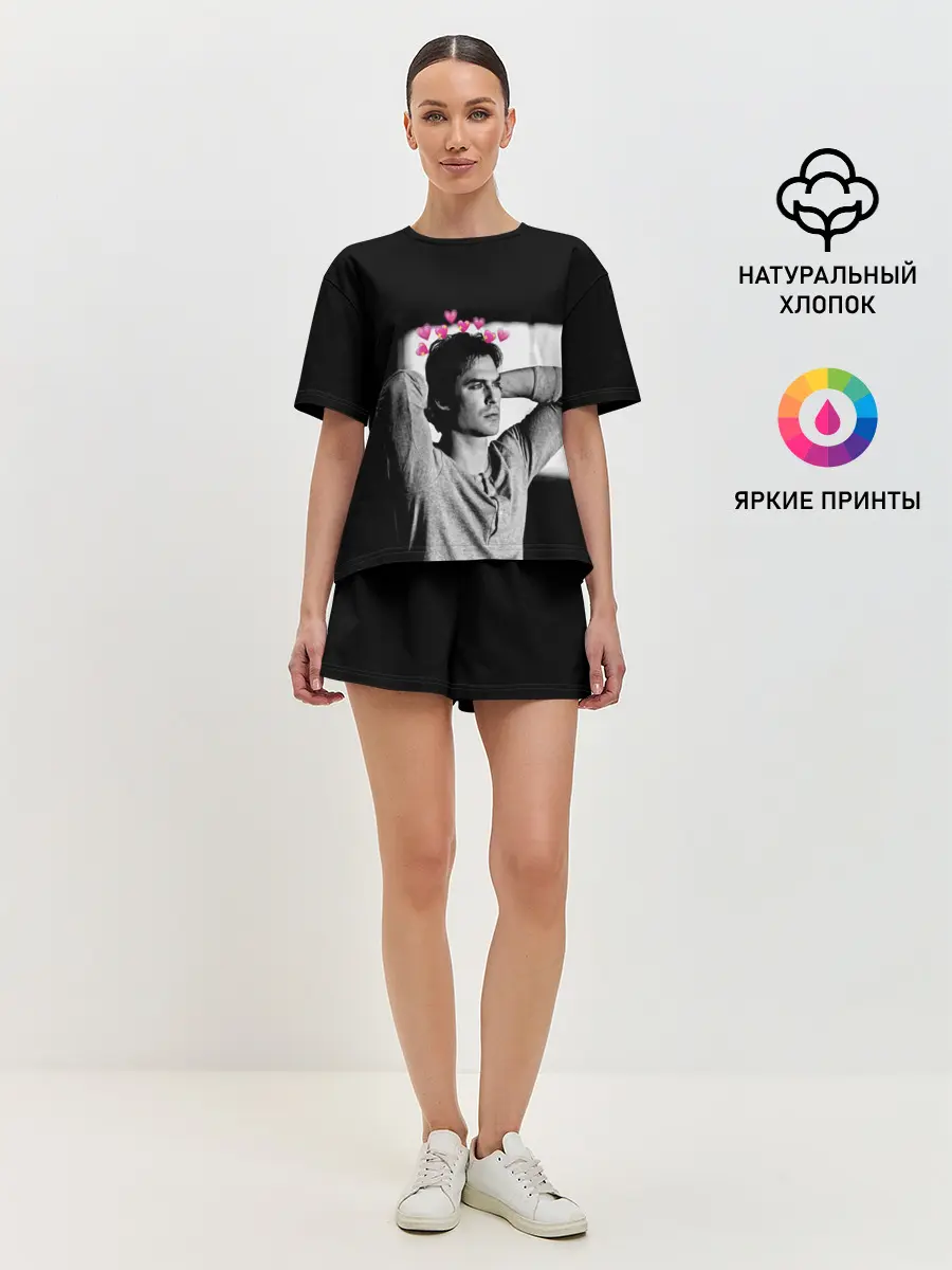 Женская пижама с шортами / Дневники вампира