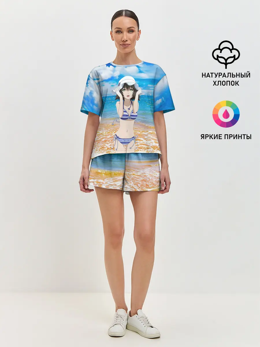 Женская пижама с шортами / Маюри