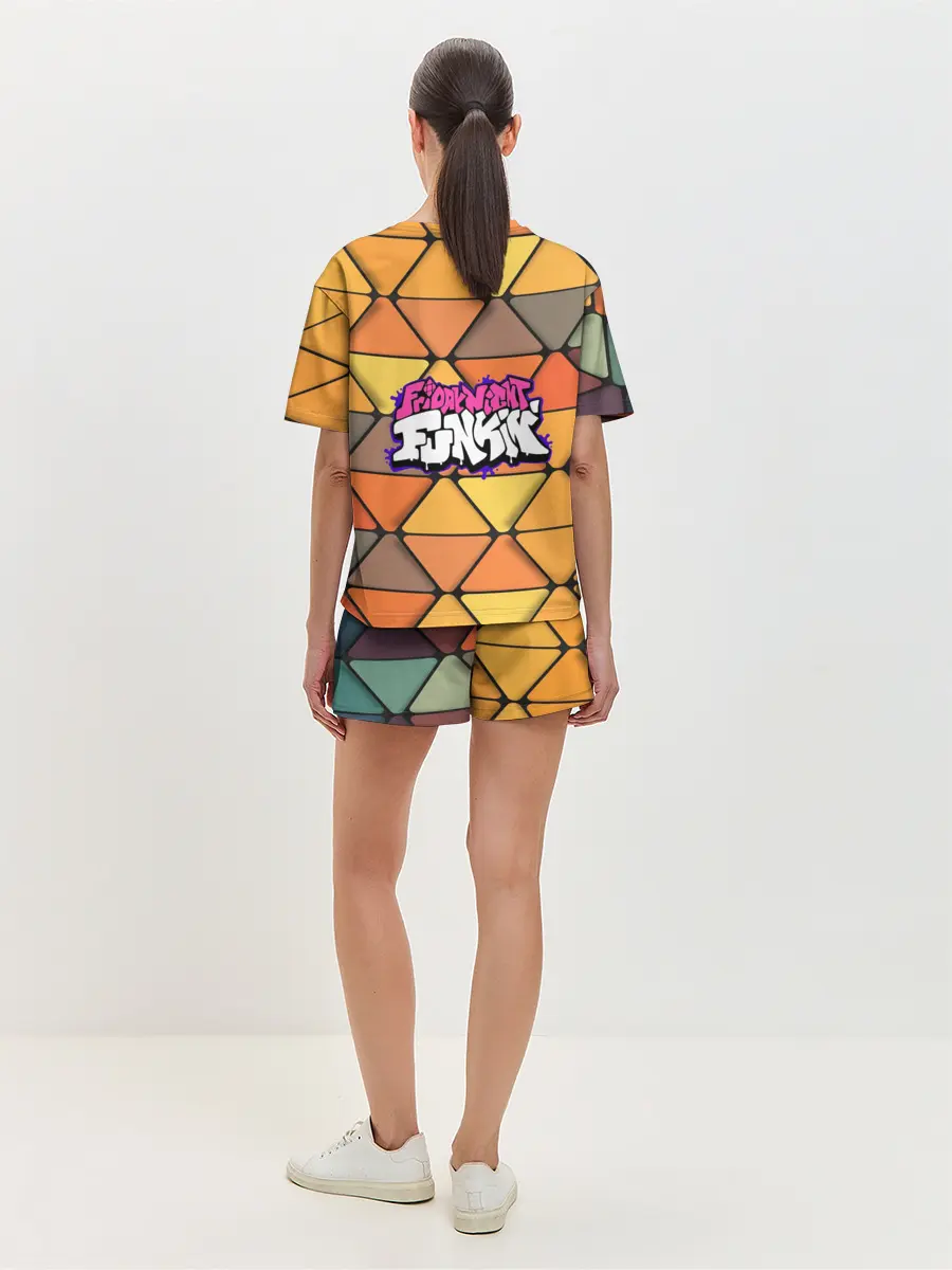 Женская пижама с шортами / Friday Night Funkin