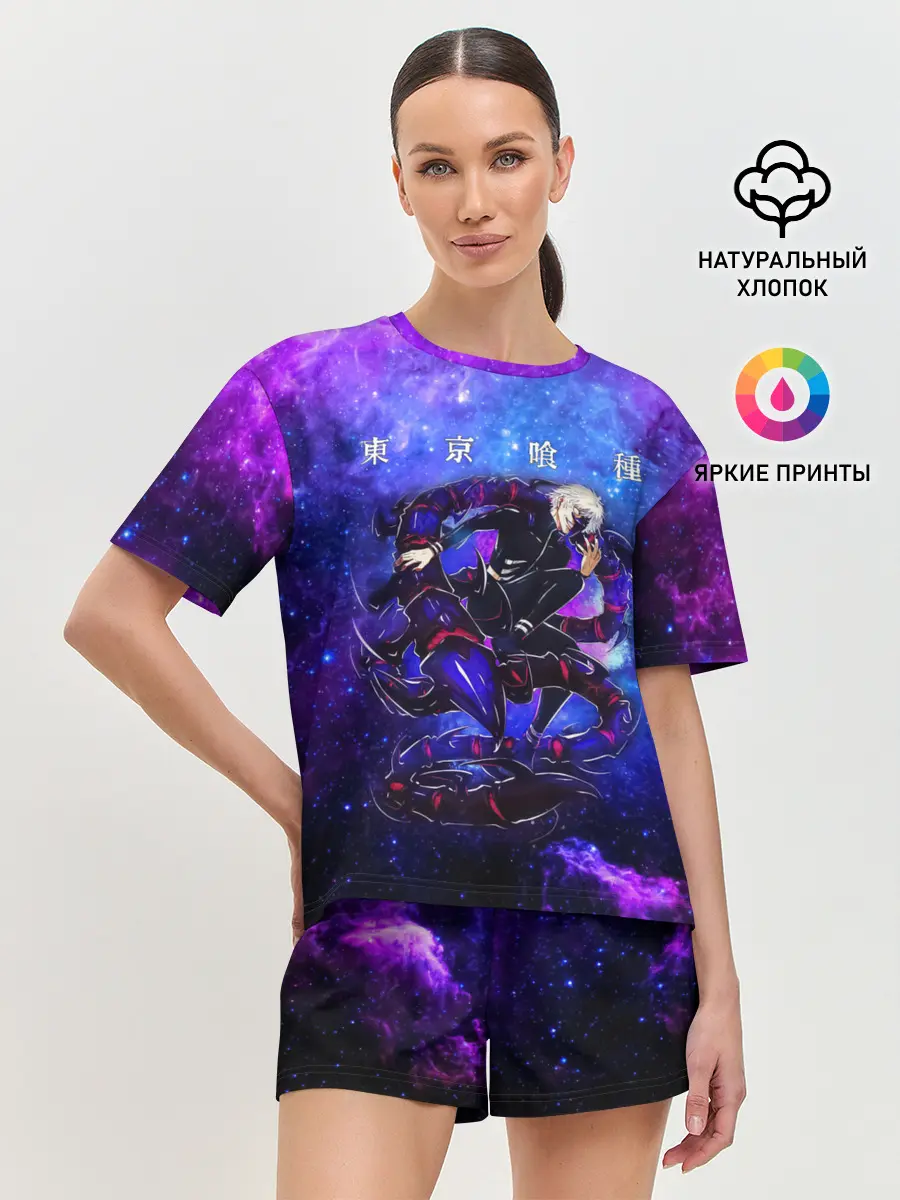 Женская пижама с шортами / Какуджа | Токийский гуль