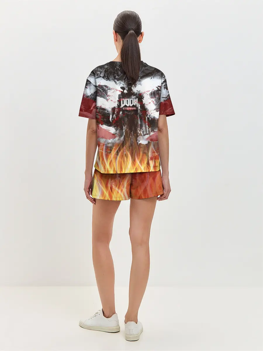 Женская пижама с шортами / Doom Ethernal Ancient Gods