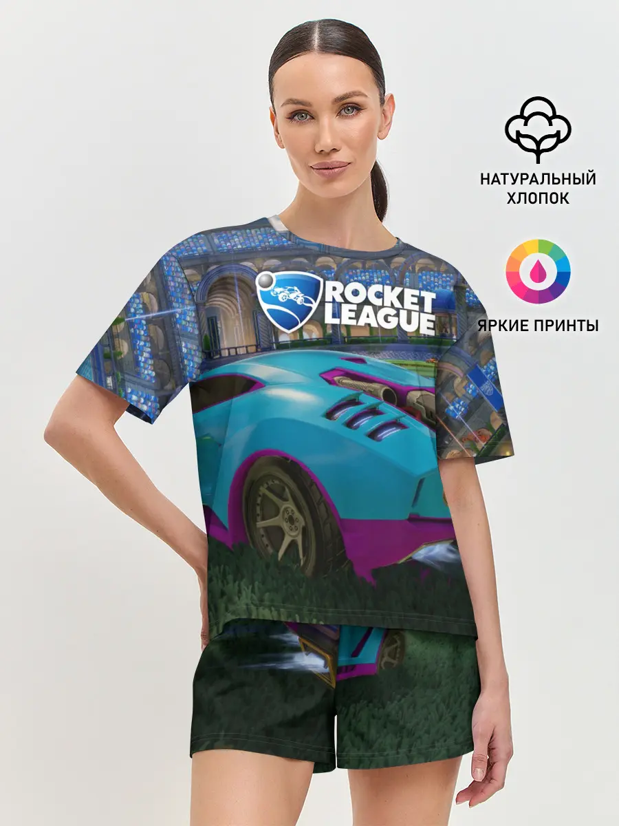 Женская пижама с шортами / Rocket League