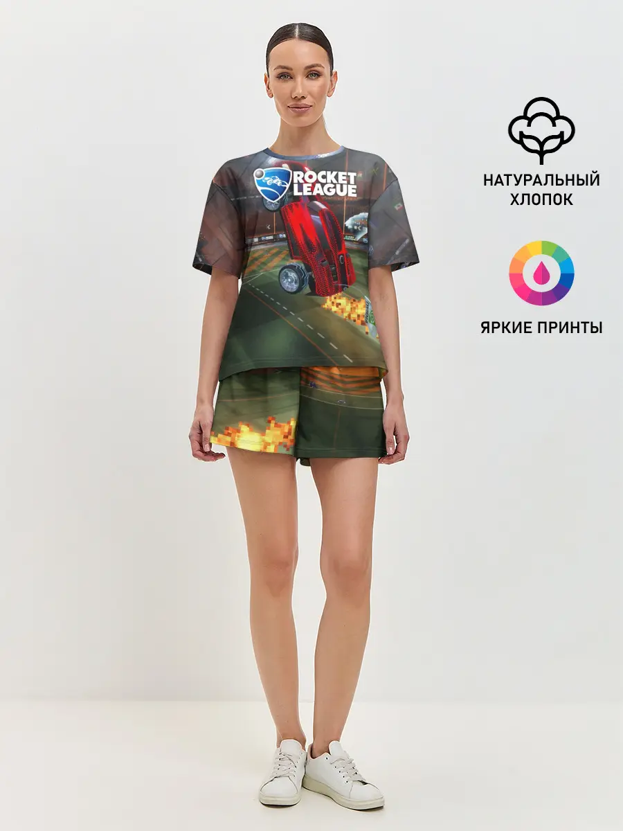 Женская пижама с шортами / Rocket League