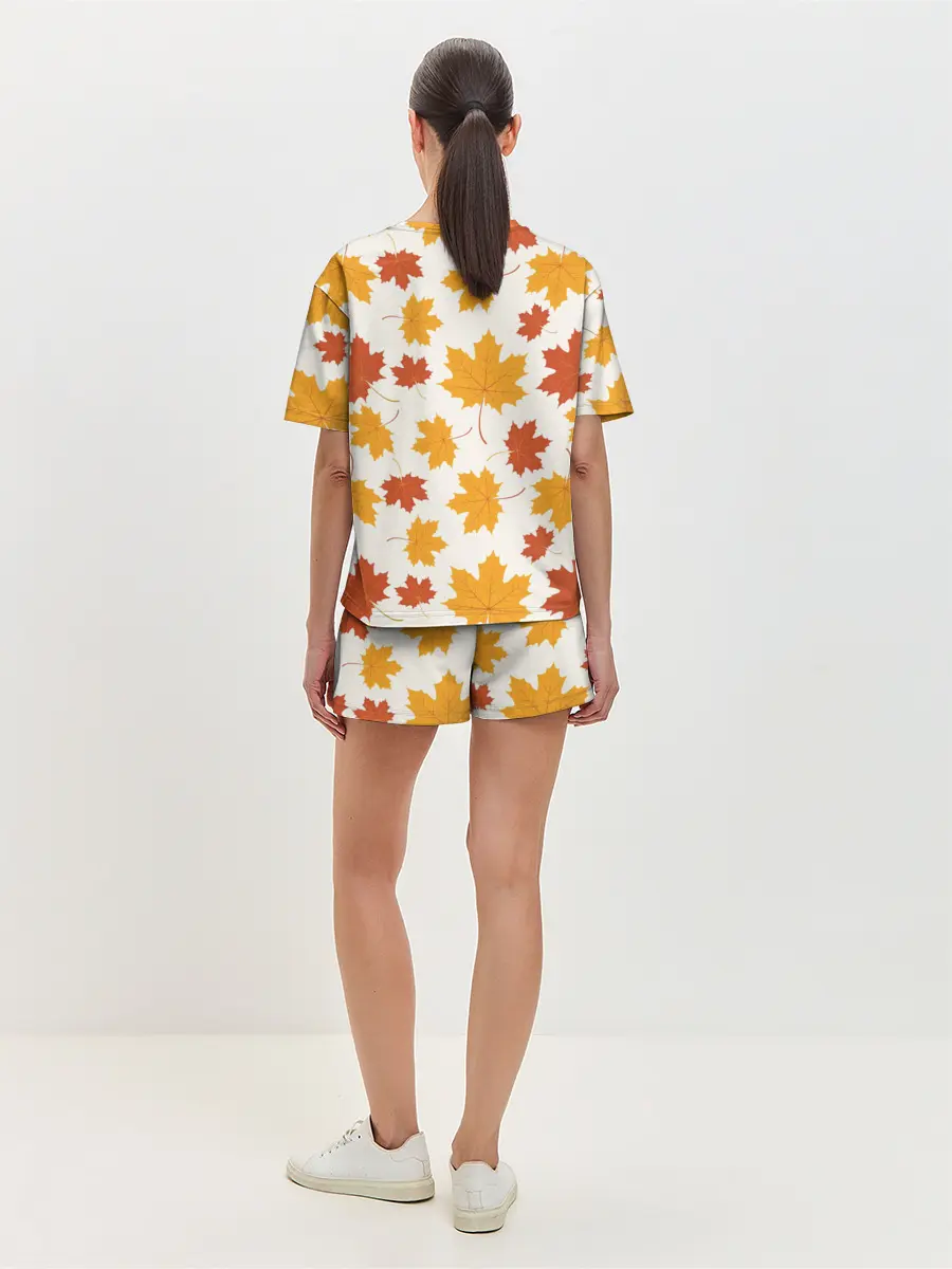 Женская пижама с шортами / Осень / Autumn