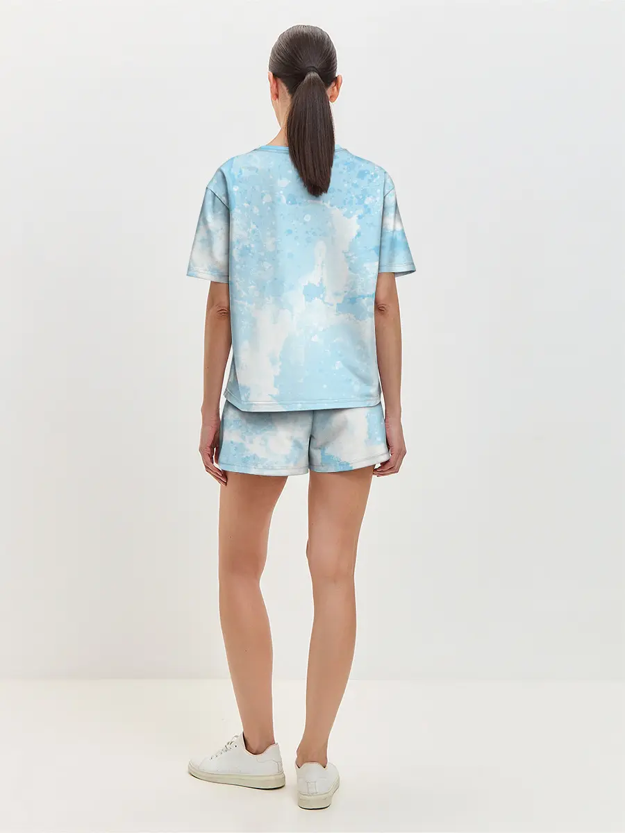 Женская пижама с шортами / масс эффект