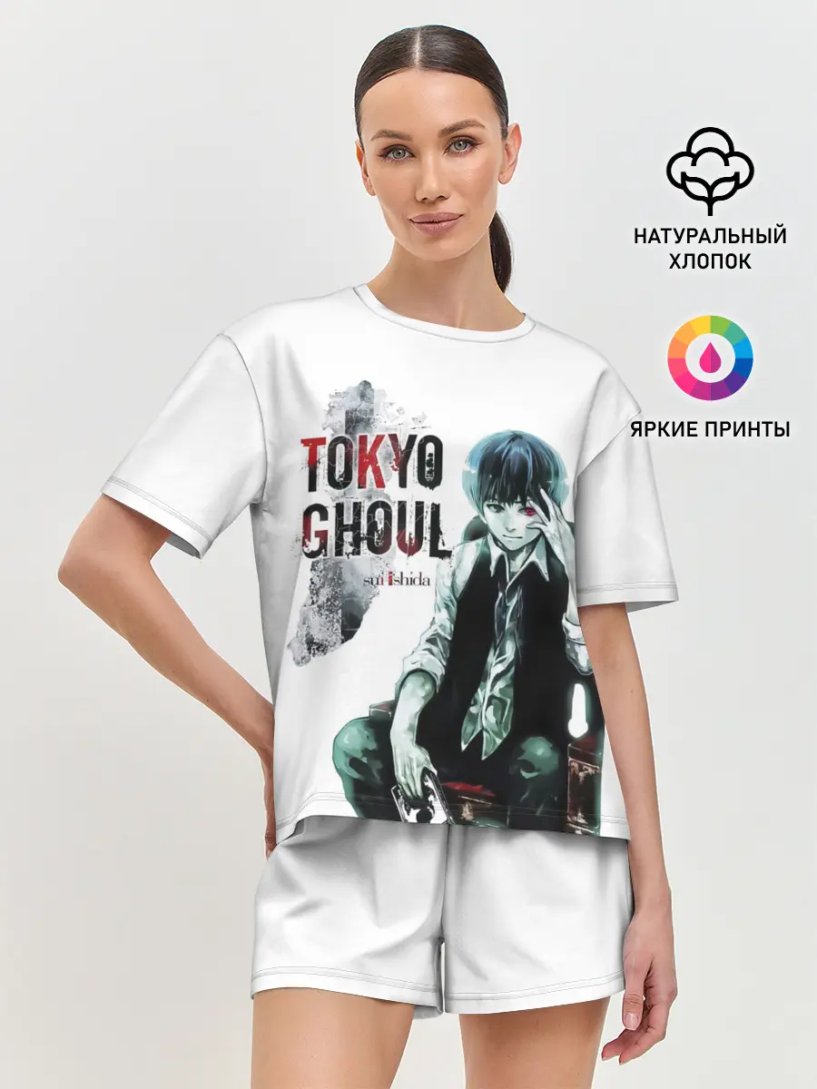 Женская пижама с шортами / Tokyo Ghoul Sui Ishida