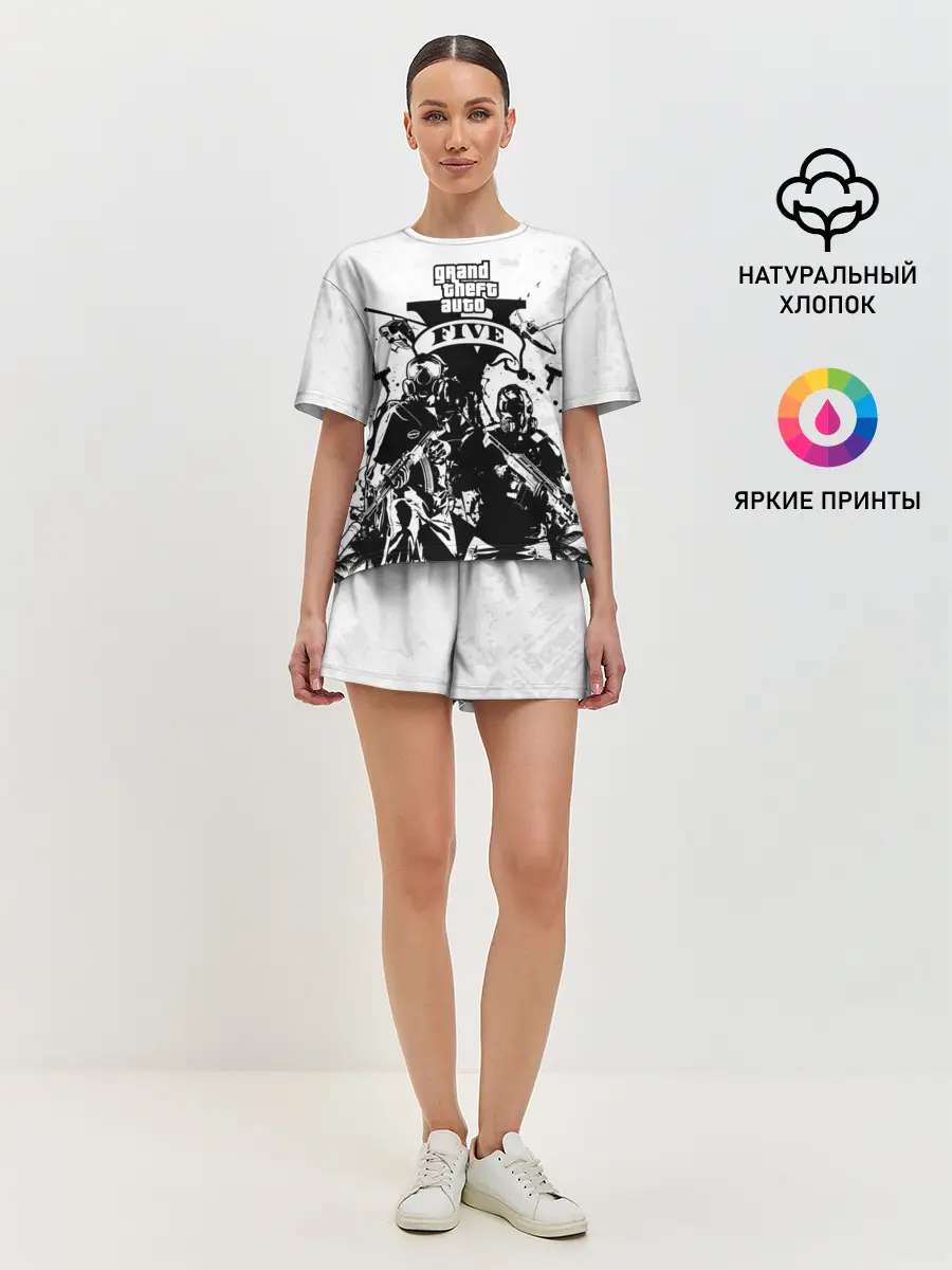 Женская пижама с шортами / GTA 5 / ГТА 5