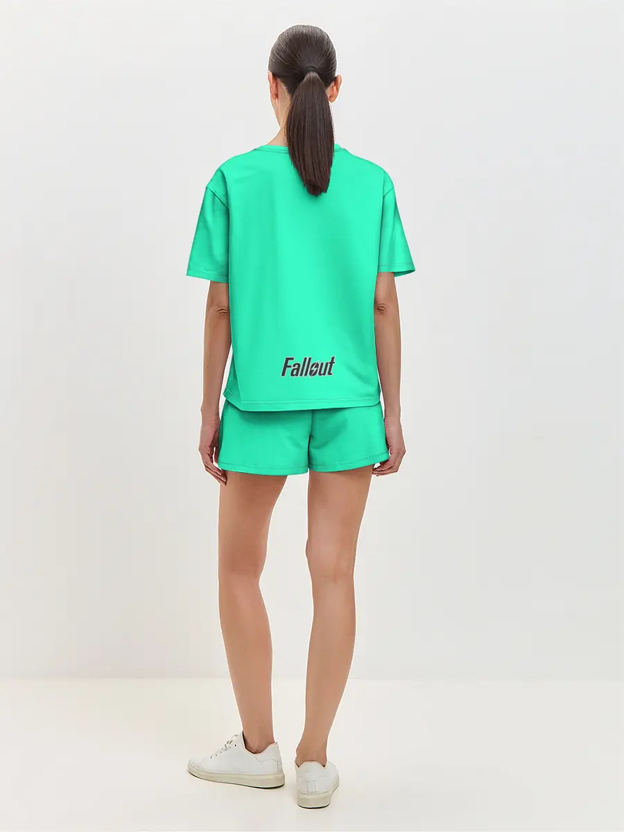 Женская пижама с шортами / Tunnel Snakes