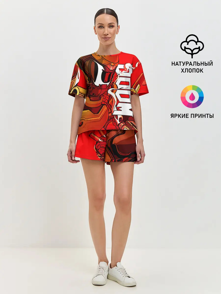 Женская пижама с шортами / DOOM Eternal