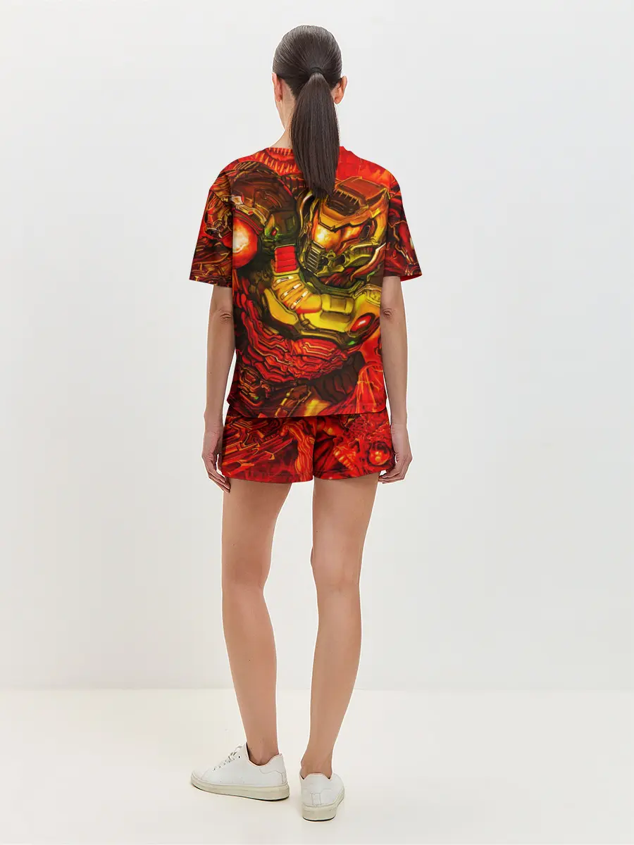 Женская пижама с шортами / DOOM Eternal