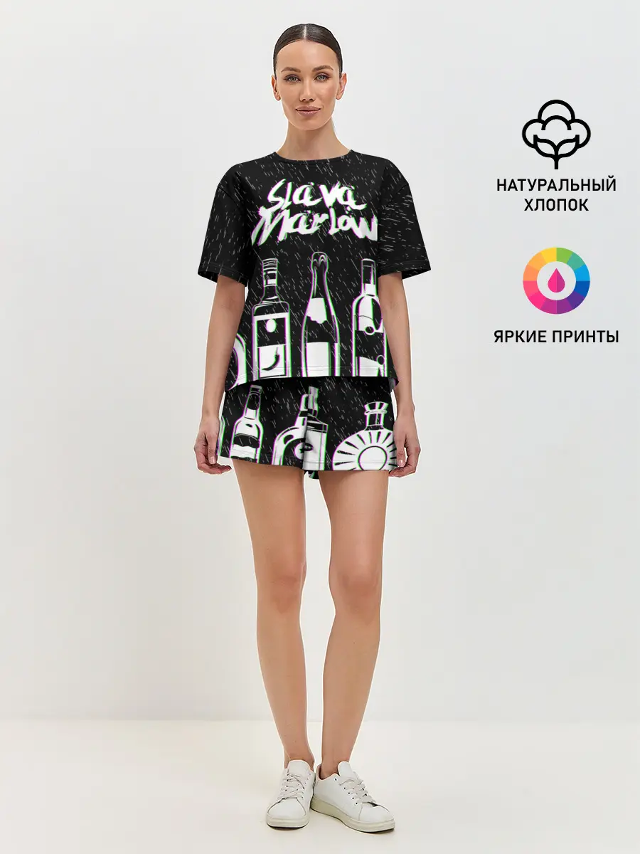 Женская пижама с шортами / SLAVA MARLOW
