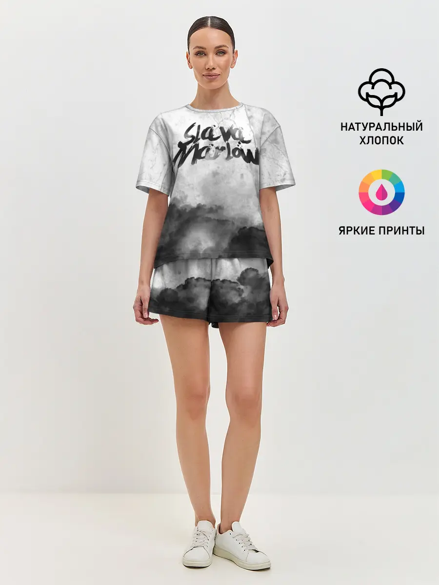 Женская пижама с шортами / SLAVA MARLOW