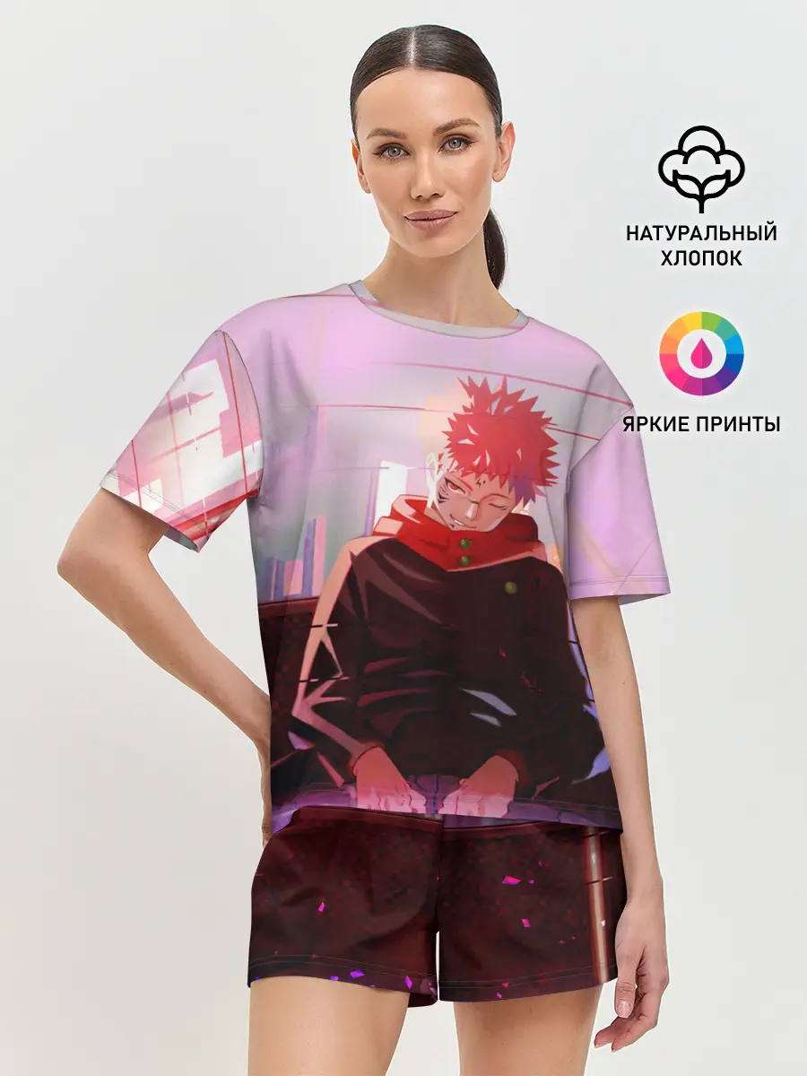Женская пижама с шортами / JUJUTSU KAISEN | МАГИЧЕСКАЯ БИ
