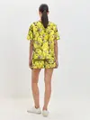 Женская пижама с шортами / Попугаи