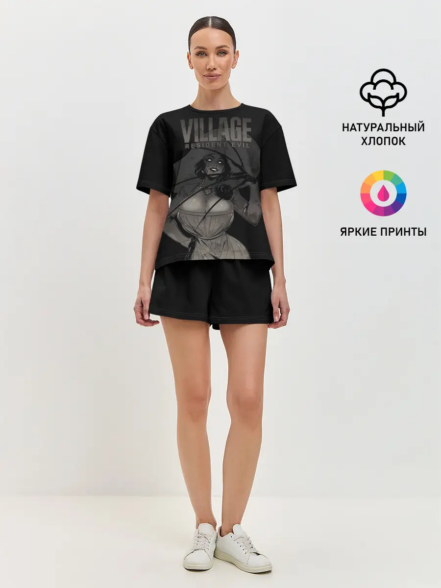 Женская пижама с шортами / VILLAGE resident evil