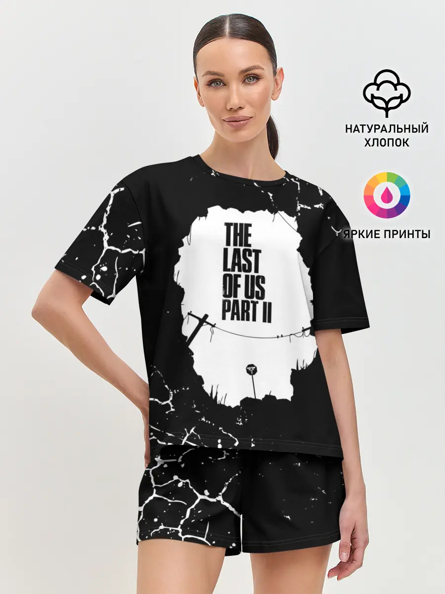 Женская пижама с шортами / THE LAST OF US | ОДНИ ИЗ НАС