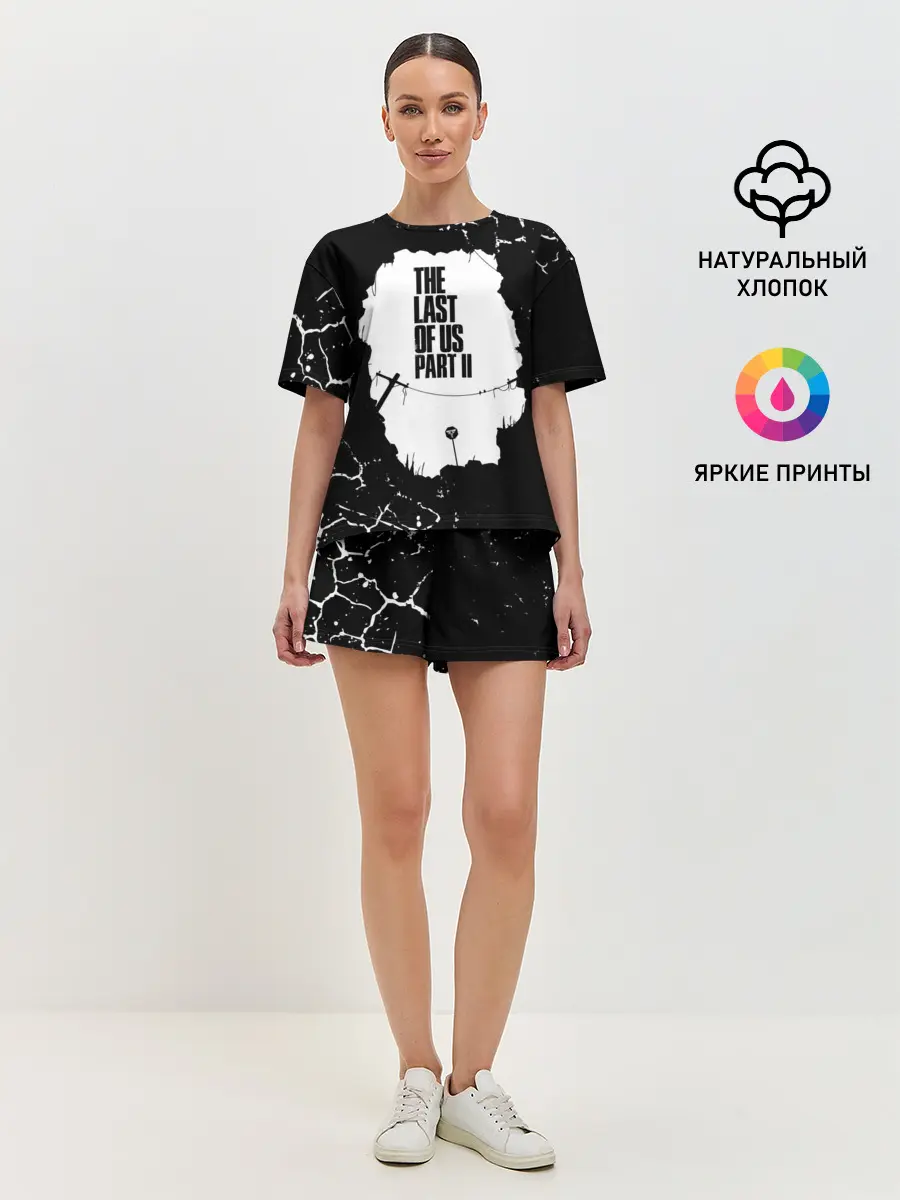Женская пижама с шортами / THE LAST OF US | ОДНИ ИЗ НАС