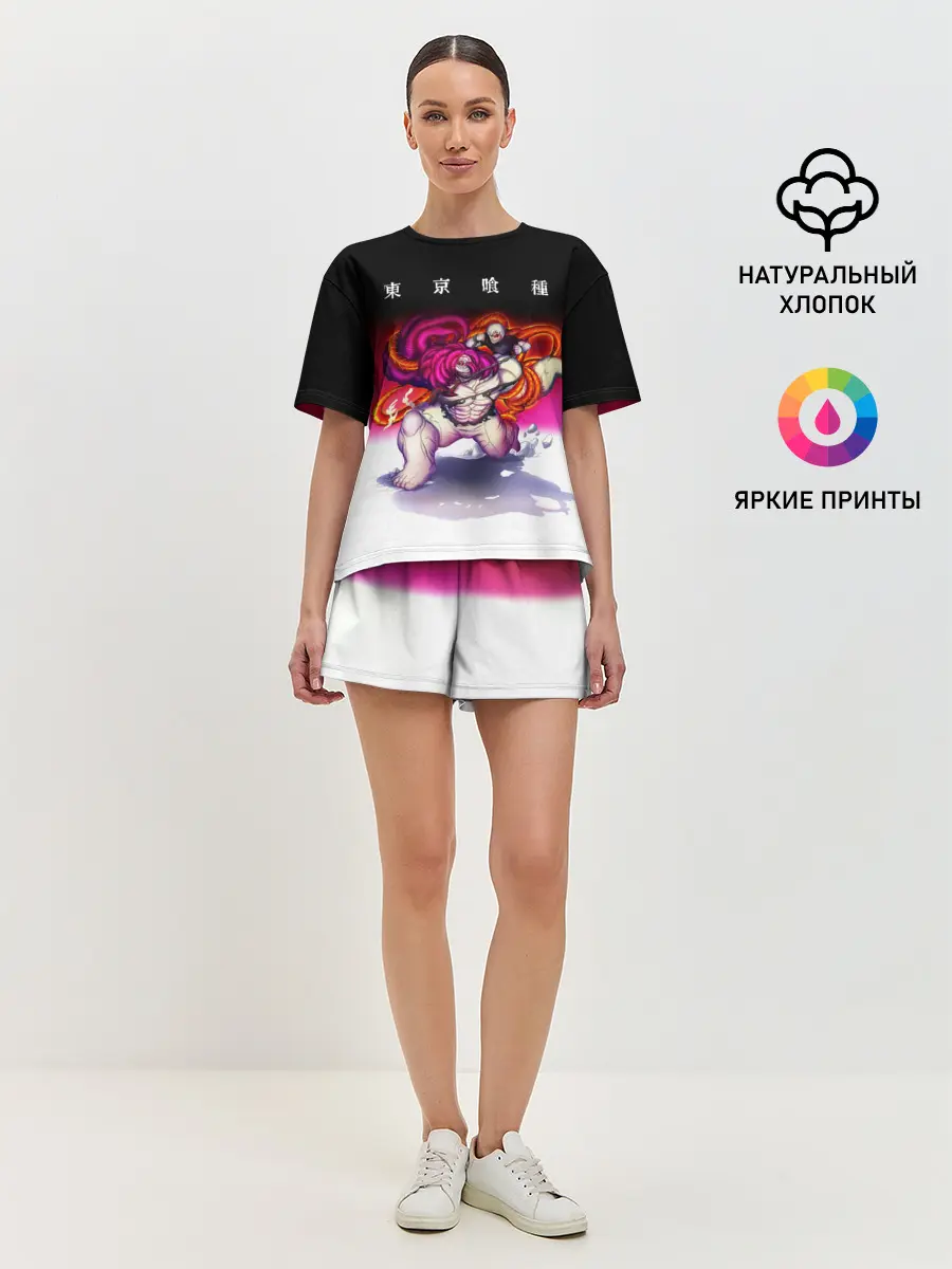 Женская пижама с шортами / Какуджа Токийский гуль