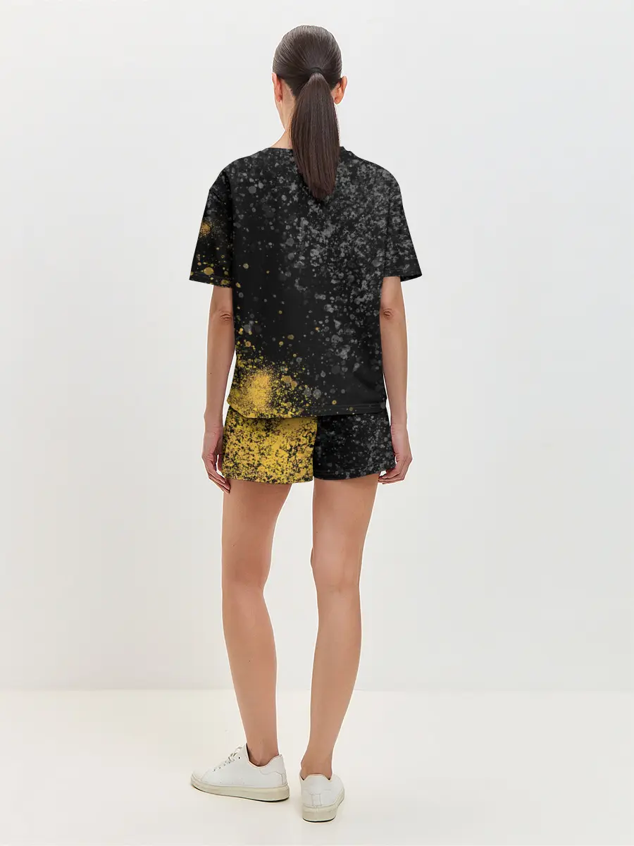 Женская пижама с шортами / Renault | Брызги