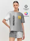 Женская пижама с шортами / Renault | Сталь