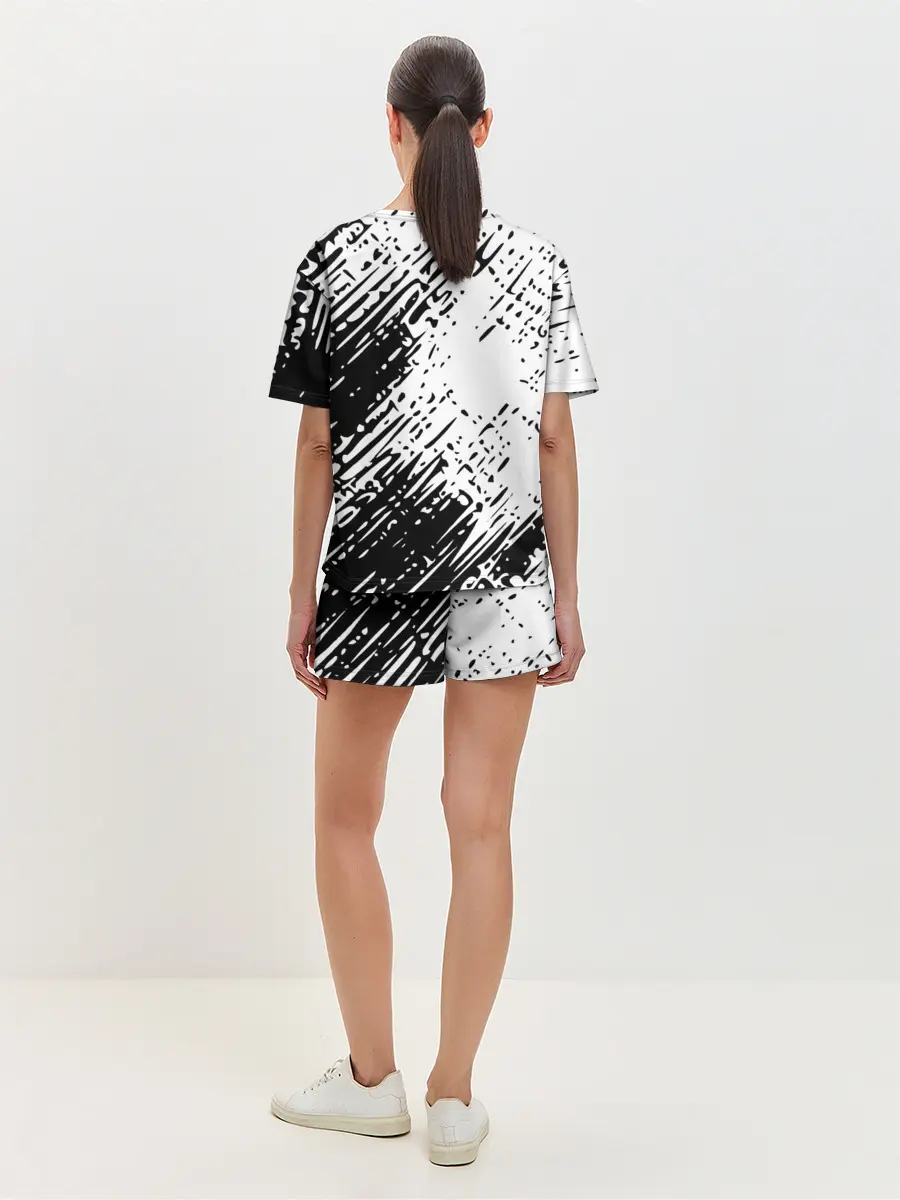 Женская пижама с шортами / спорт фсб