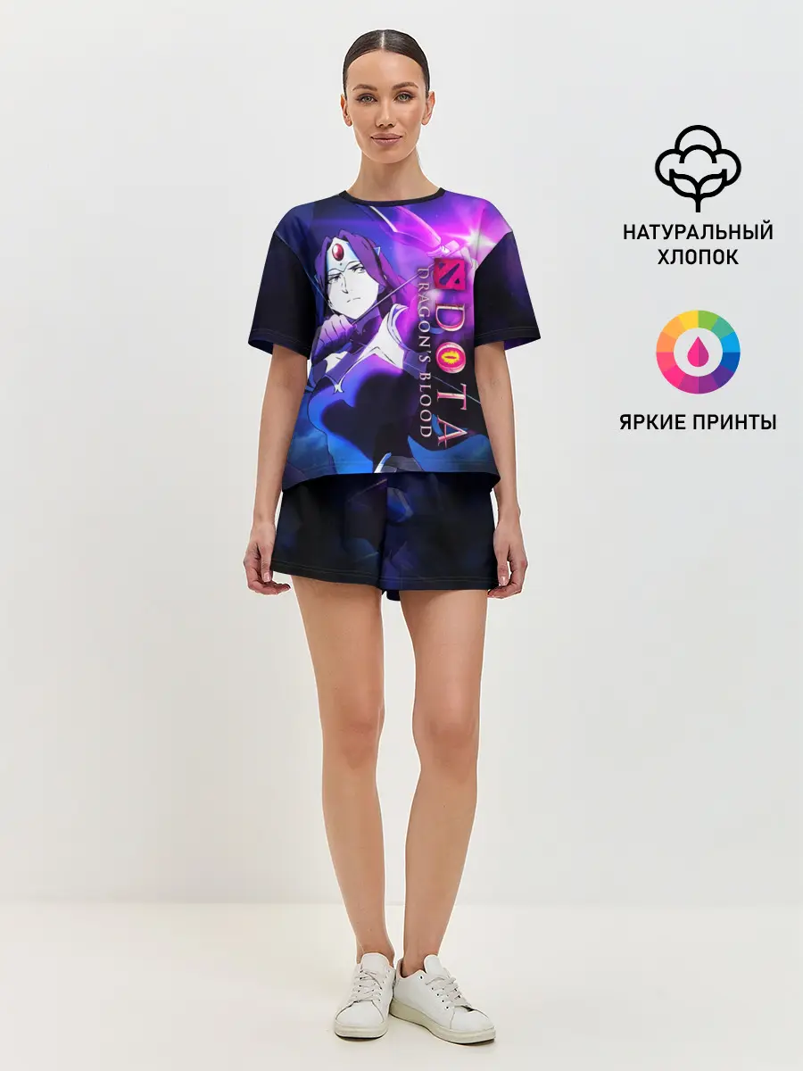 Женская пижама с шортами / DOTA: Кровь дракона