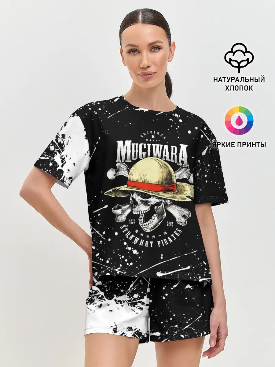 Женская пижама с шортами / zoho