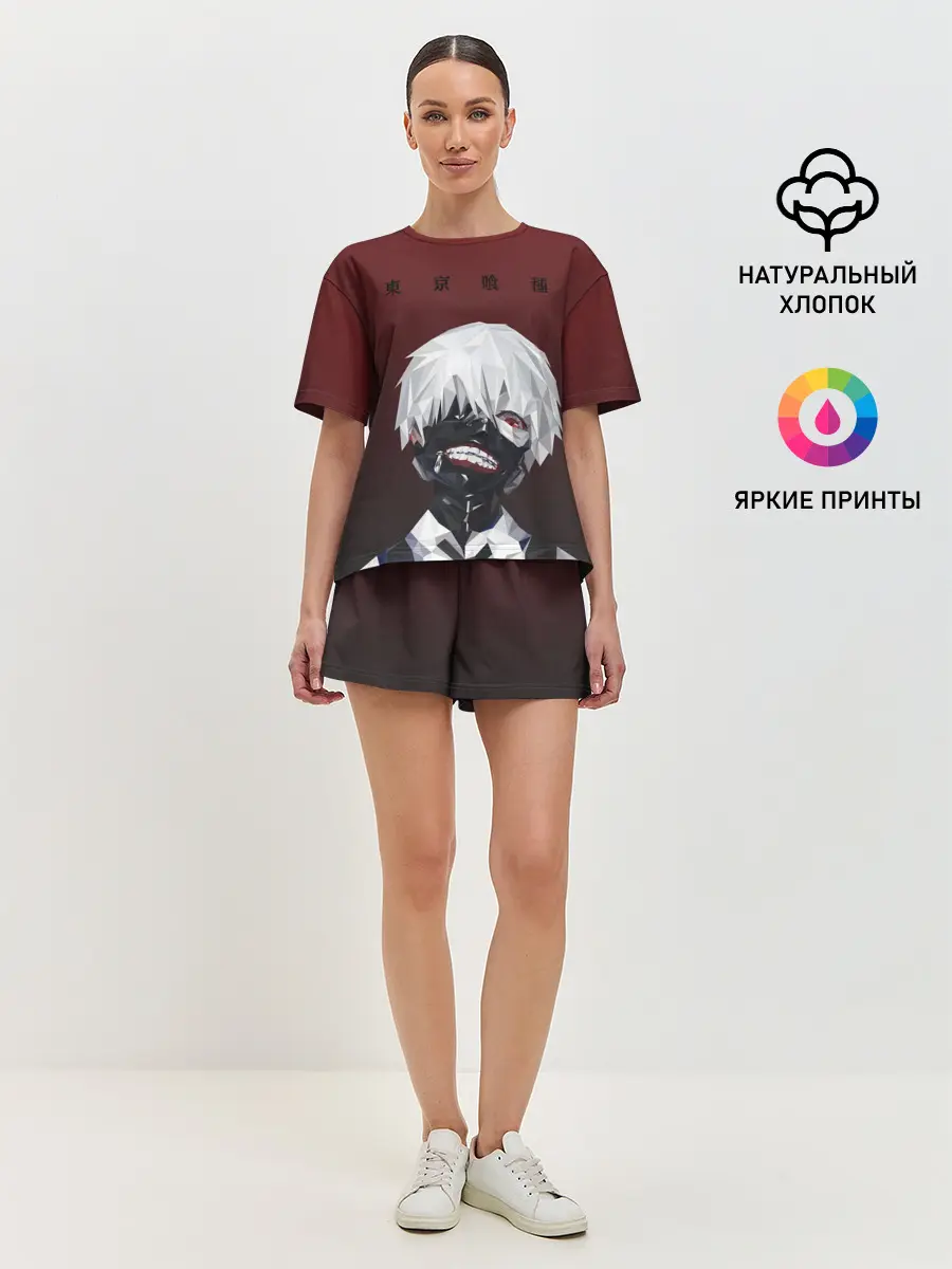 Женская пижама с шортами / Канеки Кен Токийский гуль