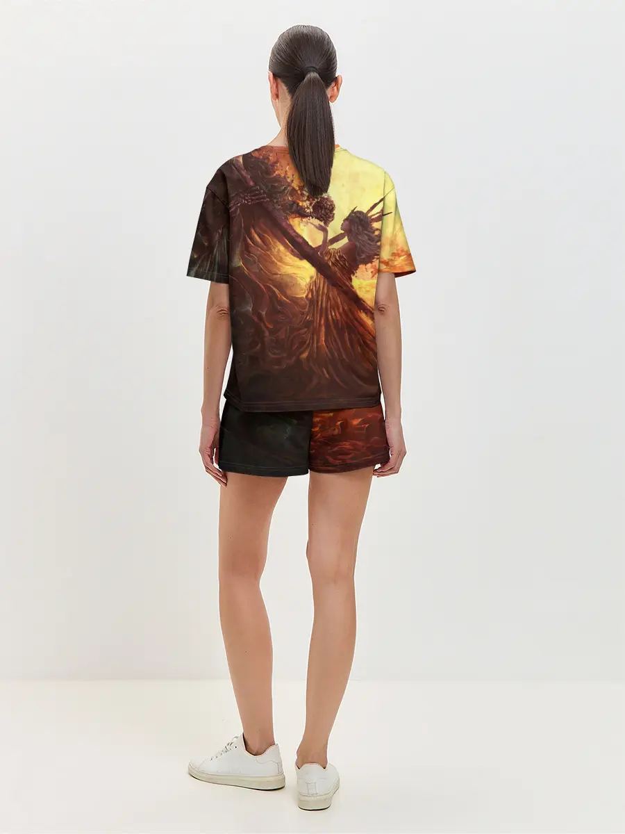 Женская пижама с шортами / Нито повелитель могил