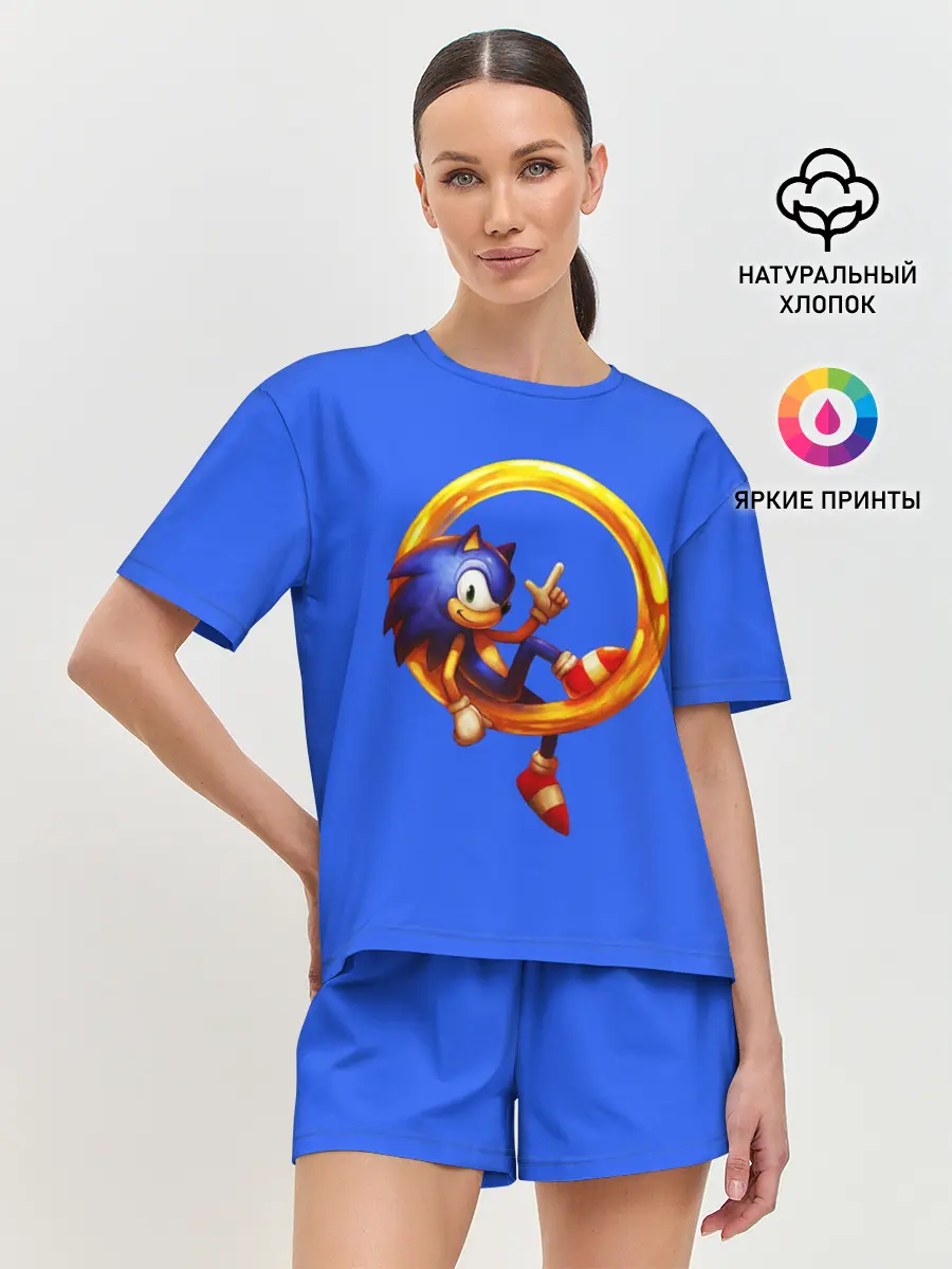 Женская пижама с шортами / SONIC