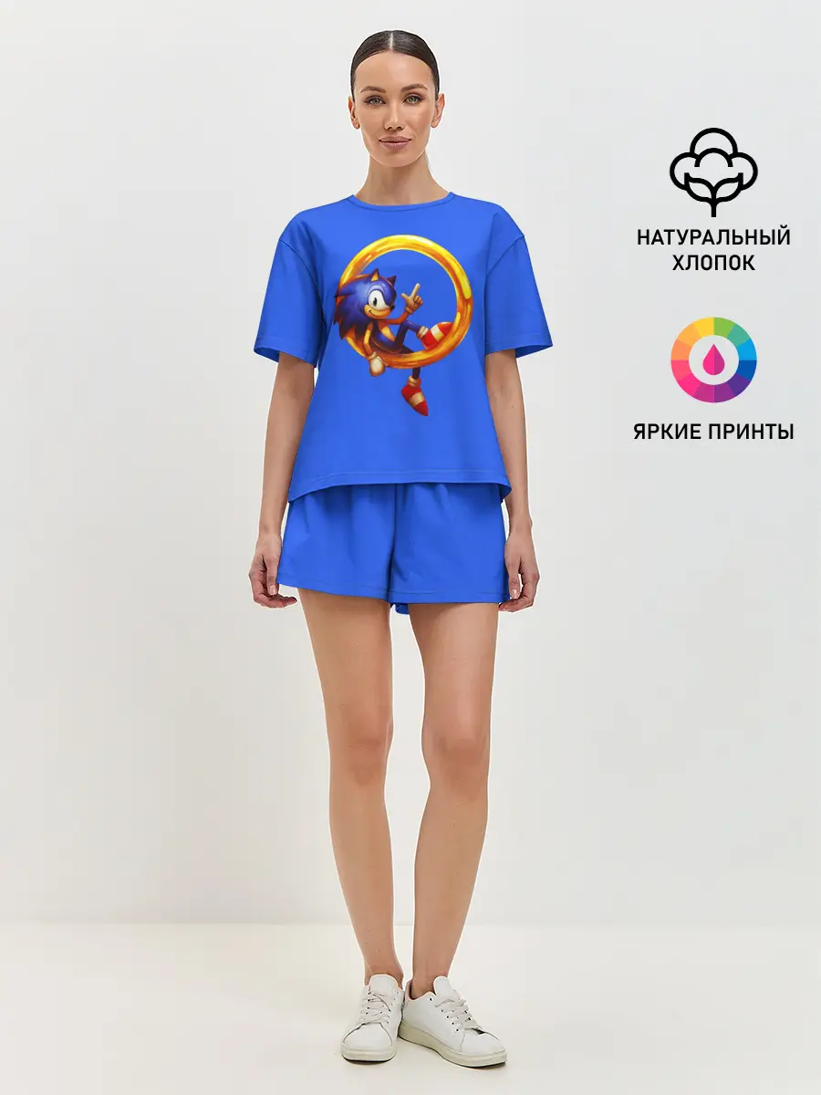 Женская пижама с шортами / SONIC