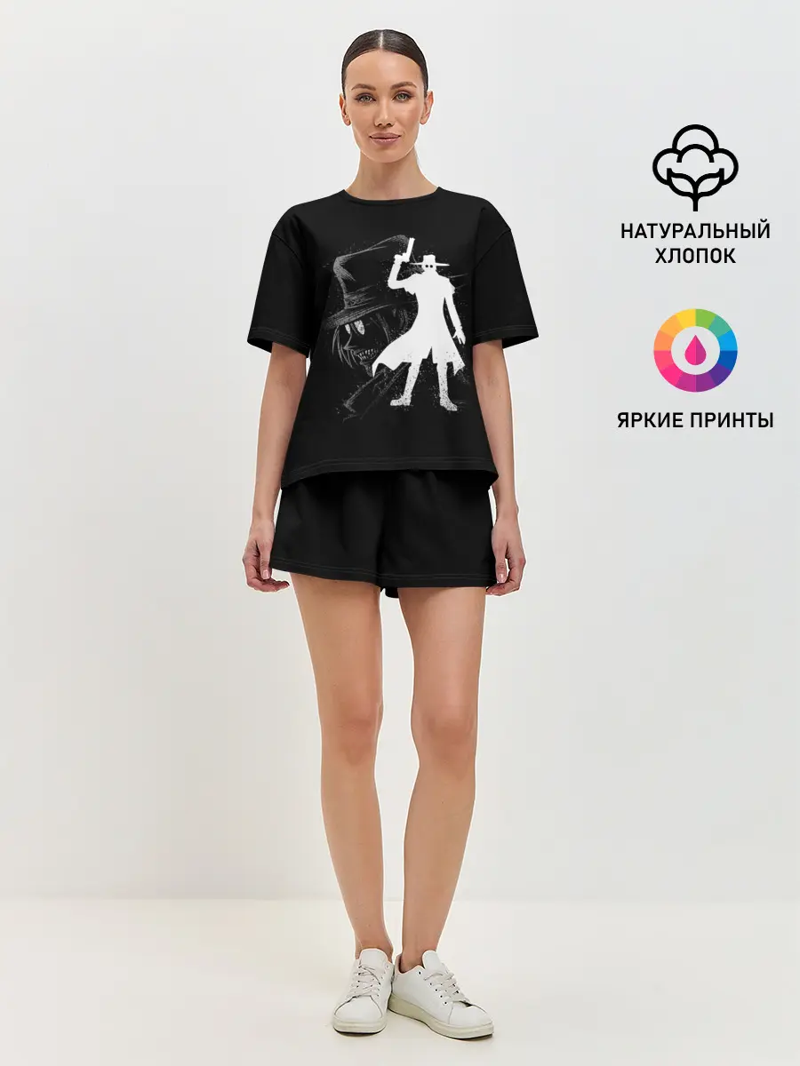 Женская пижама с шортами / Силуэт Hellsing