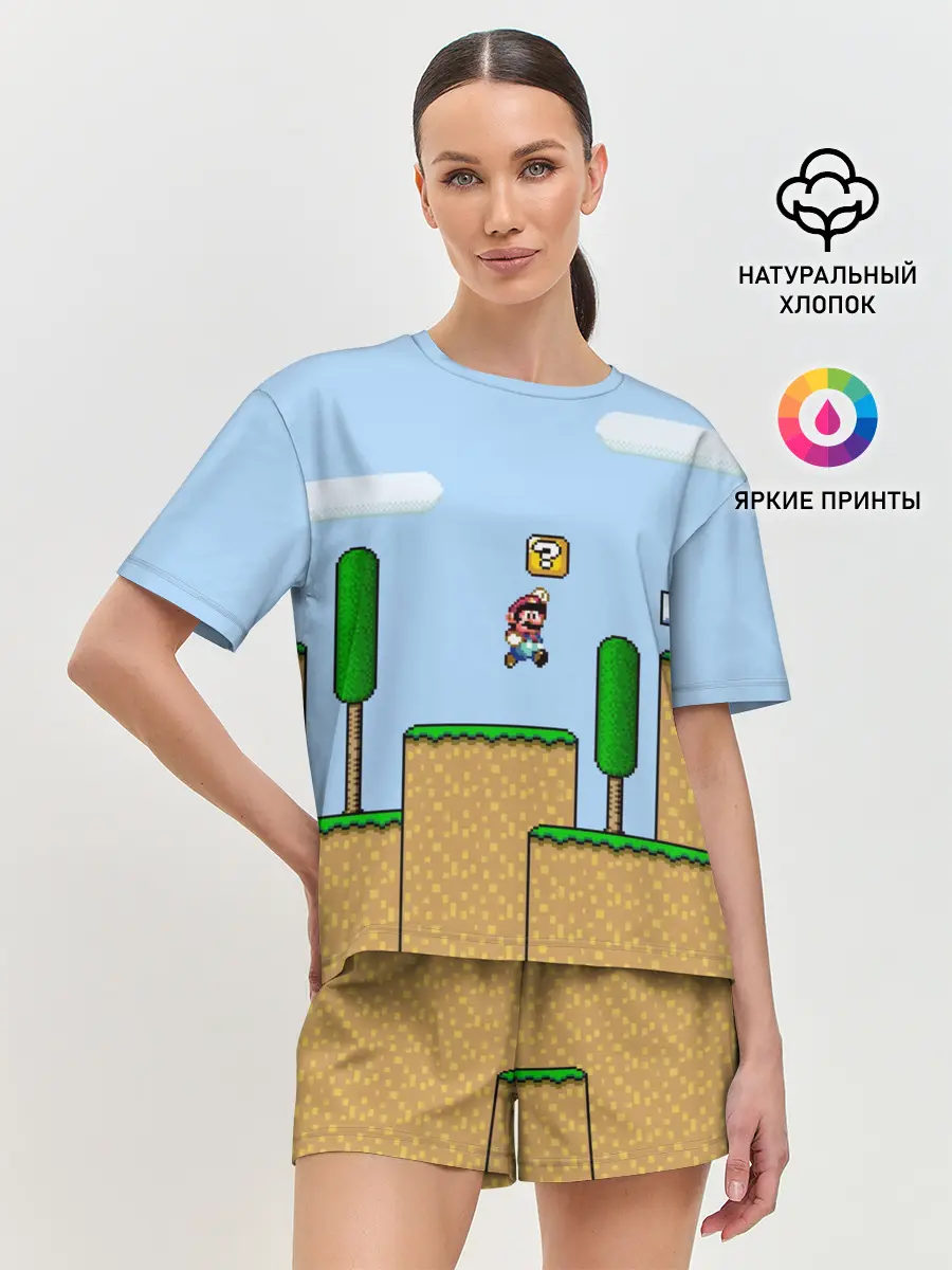 Женская пижама с шортами / Mario