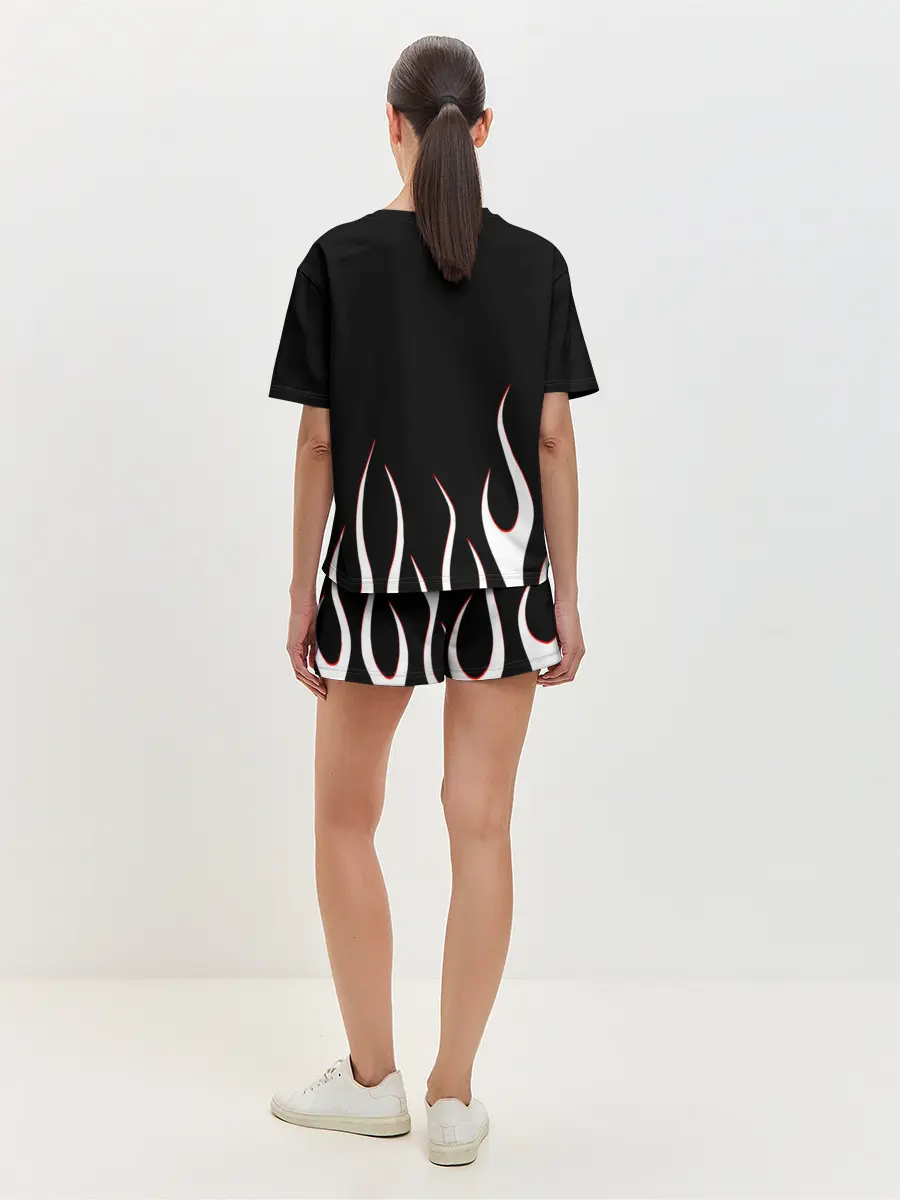 Женская пижама с шортами / HIM.