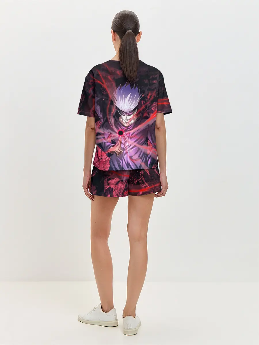 Женская пижама с шортами / Satoru Gojo | Jujutsu Kaisen