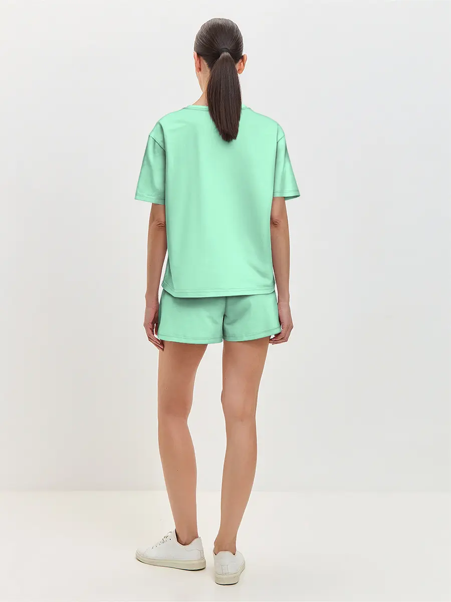 Женская пижама с шортами / Танджиро Клинок, рассекающий демонов