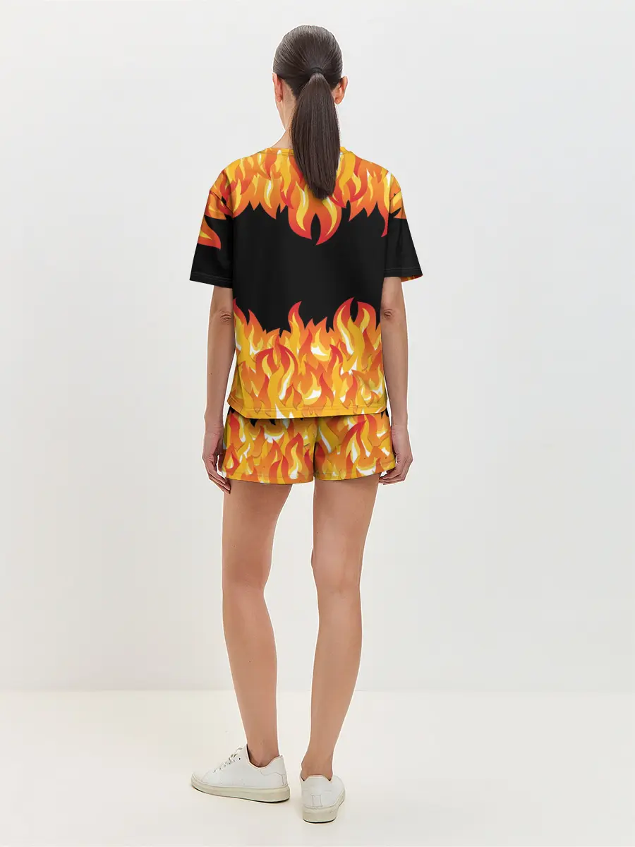 Женская пижама с шортами / CUPHEAD | DEVIL