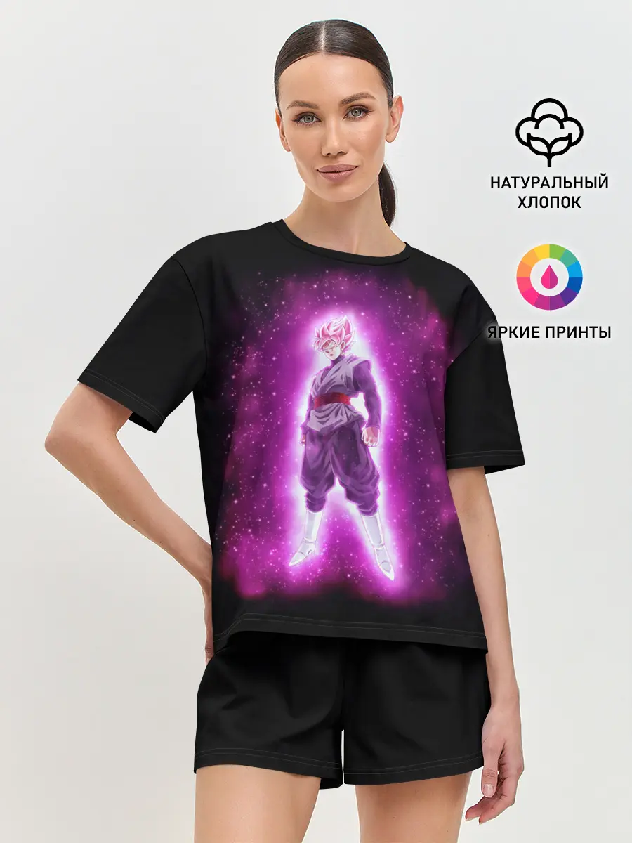 Женская пижама с шортами / Goku super saiyan