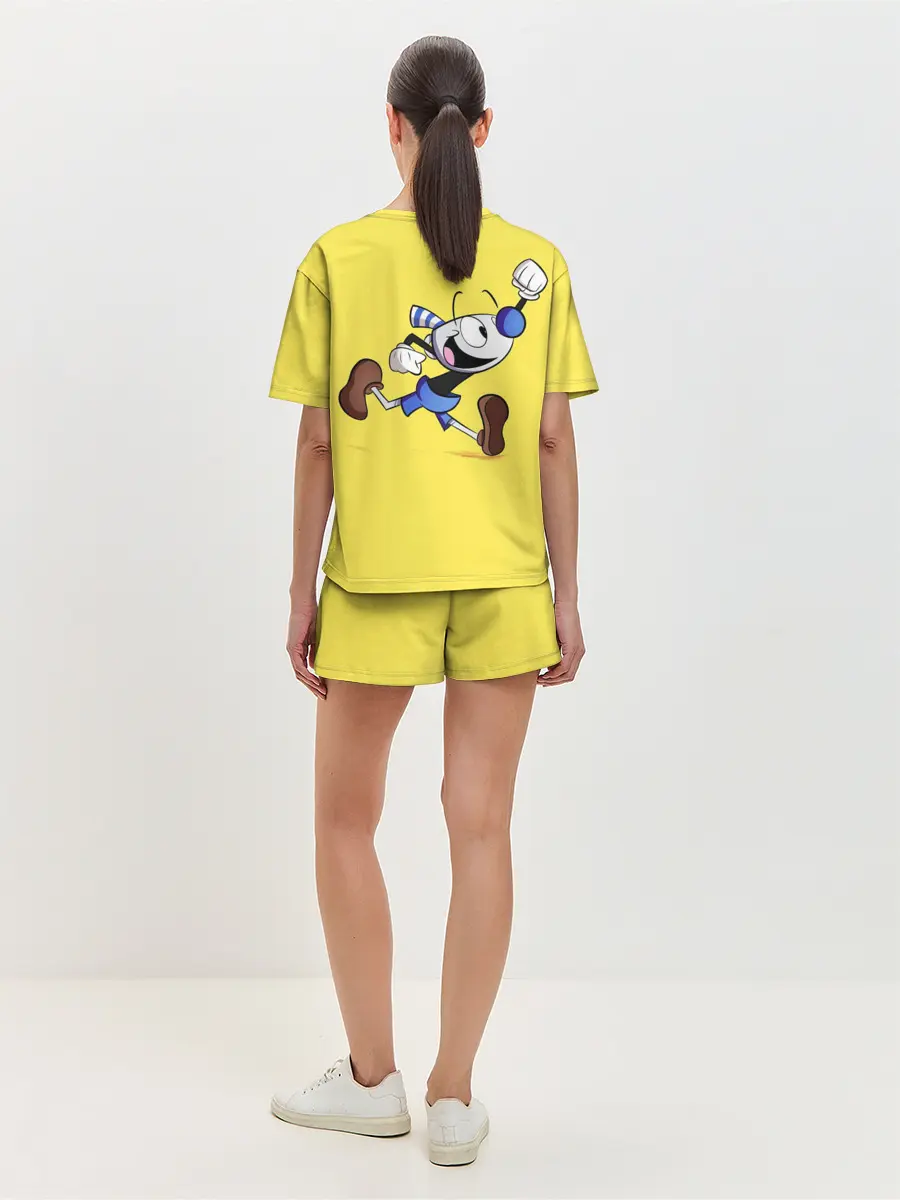 Женская пижама с шортами / CUPHEAD|