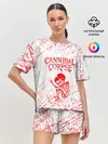 Женская пижама с шортами / cannibal corpse