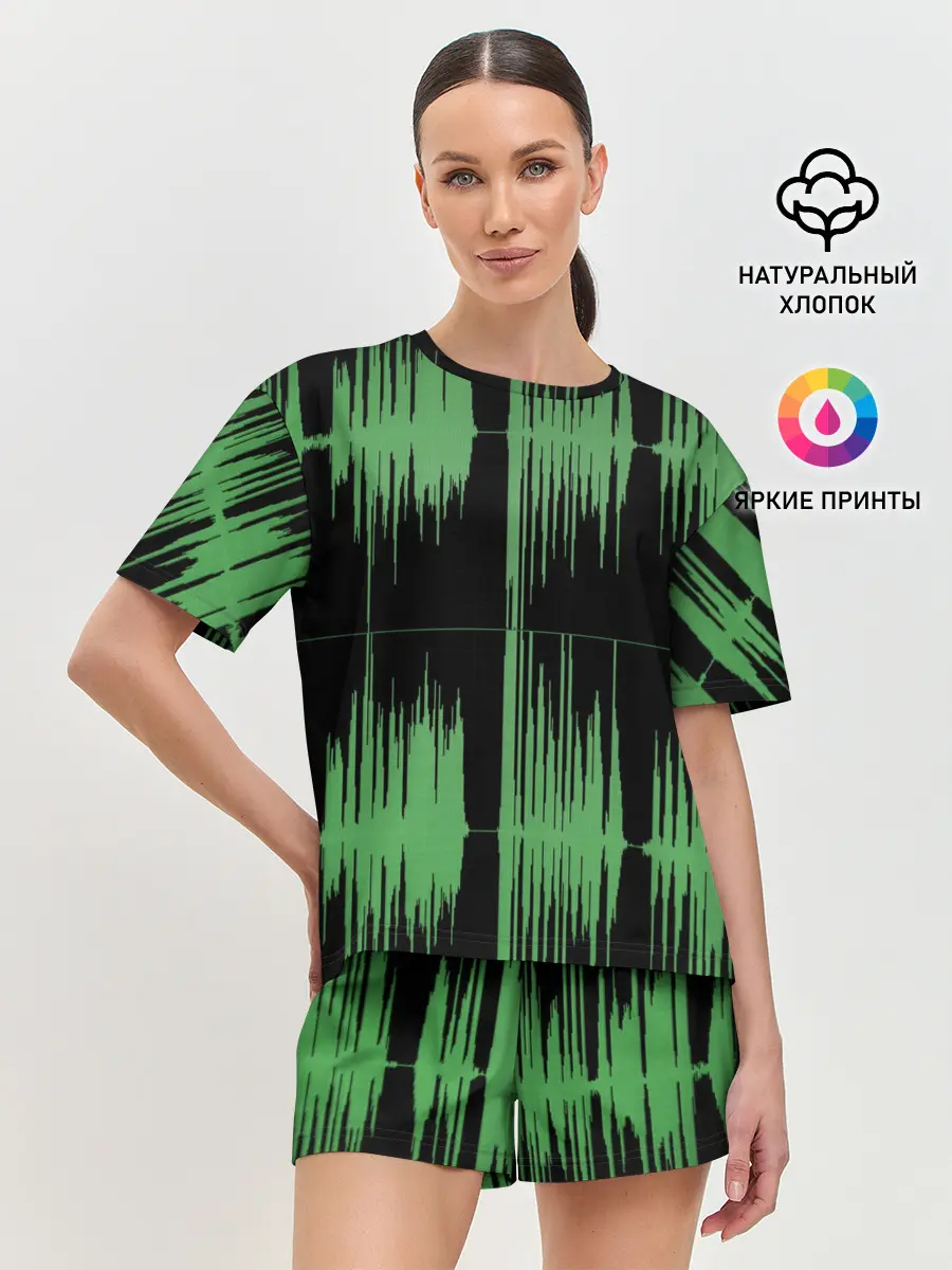 Женская пижама с шортами / AUDIOWAVE
