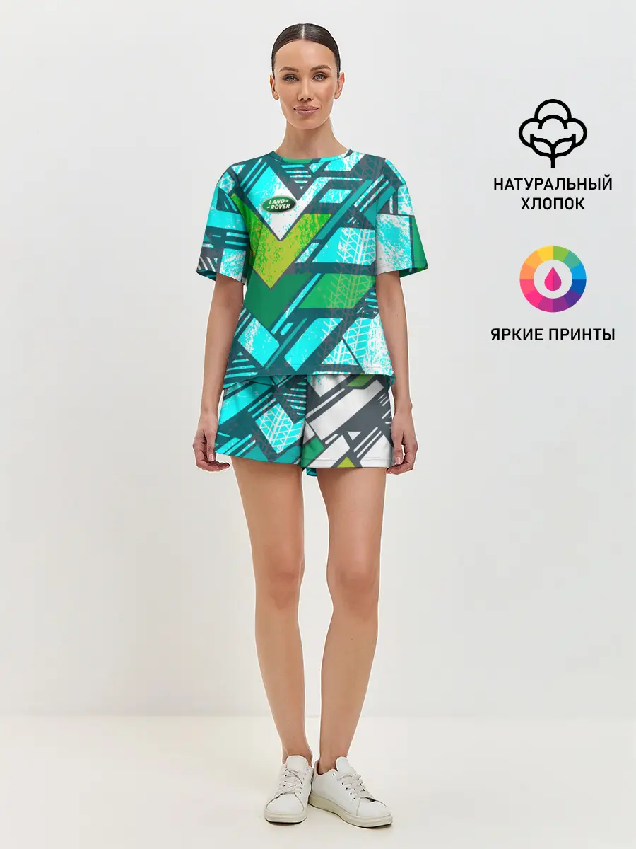 Женская пижама с шортами / Range Rover