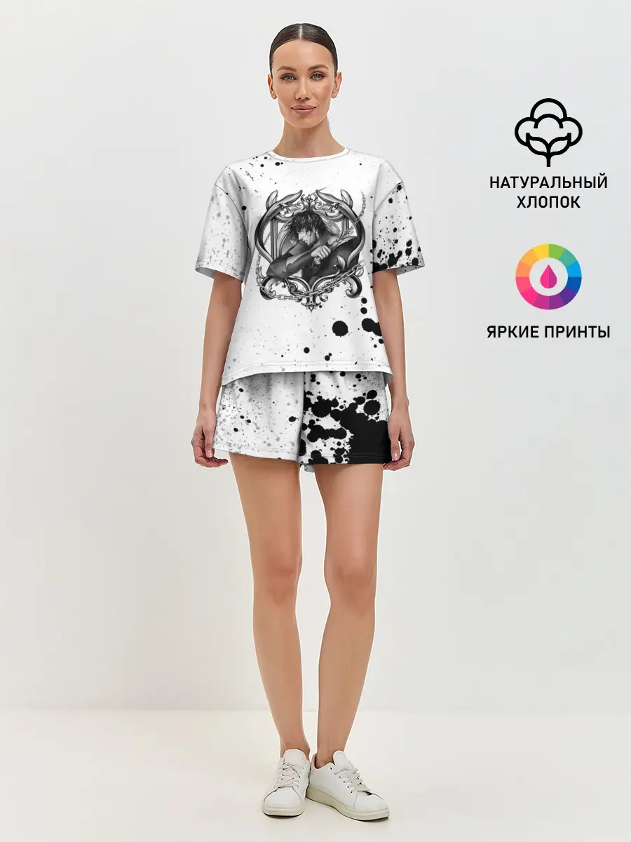 Женская пижама с шортами / Castlevania | Trevor Belmont