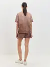 Женская пижама с шортами / ЛАТУНЬ