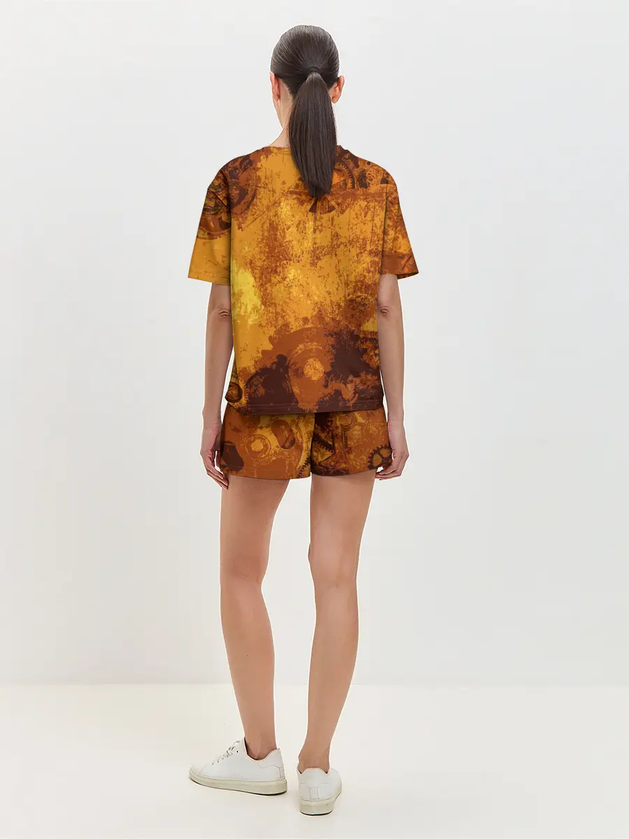 Женская пижама с шортами / Стимпанк